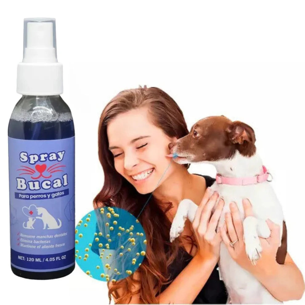 SPRAY BUCAL PARA MASCOTAS