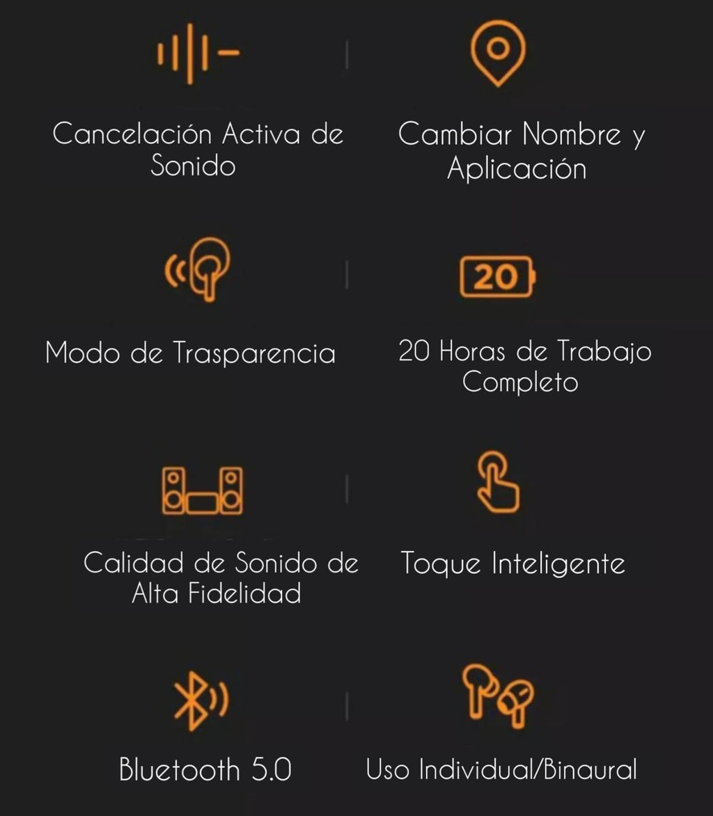 AUDÍFONOS VIDVIE BT866 PODS PRO BLUETOOTH