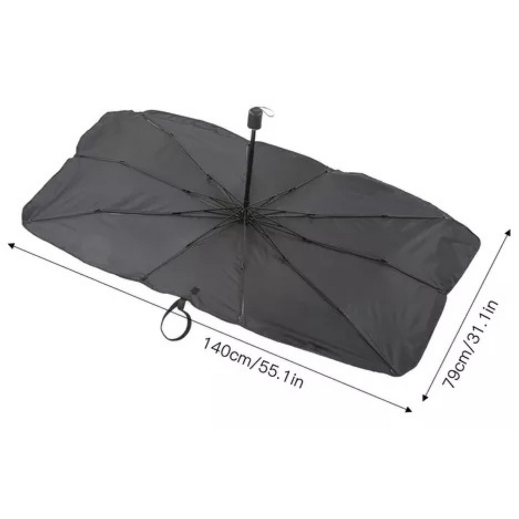 Parasol Plegable para Auto Retráctil