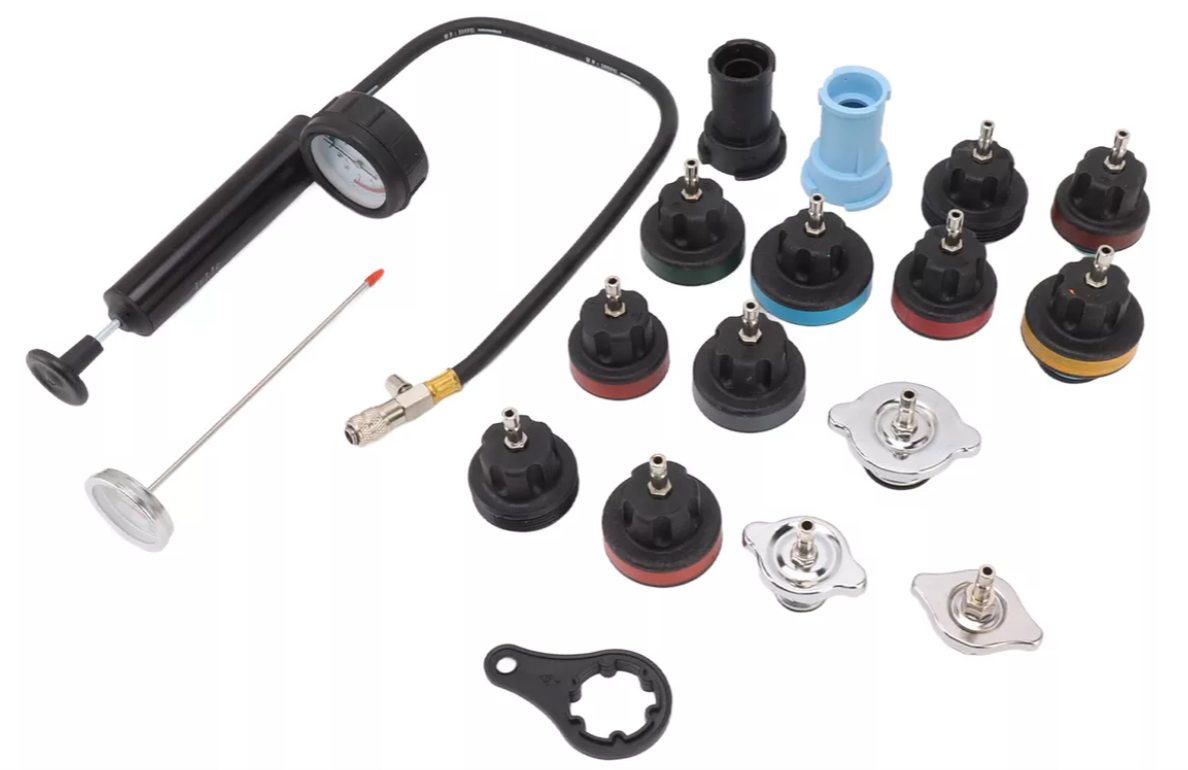 Kit Probador De Fugas Presión con 18 pcs
