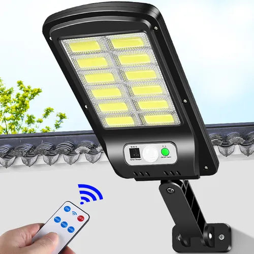 Foco solar exteriores 2x1